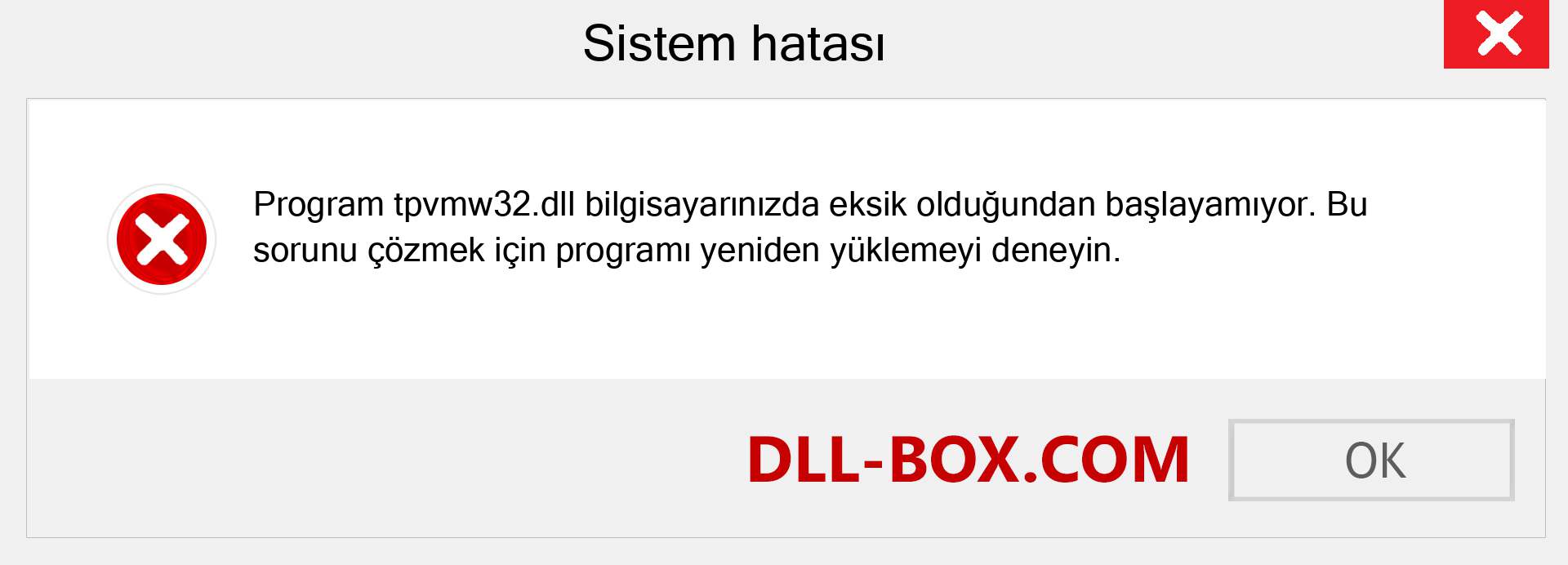 tpvmw32.dll dosyası eksik mi? Windows 7, 8, 10 için İndirin - Windows'ta tpvmw32 dll Eksik Hatasını Düzeltin, fotoğraflar, resimler